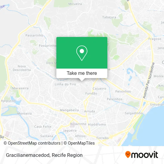 Gracilianemacedod map