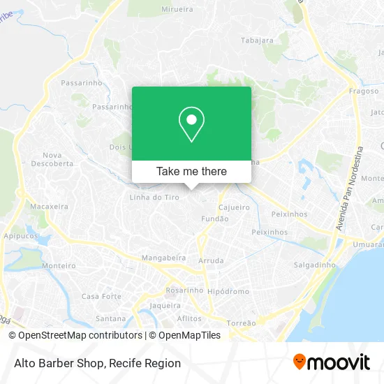 Alto Barber Shop map