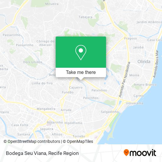 Bodega Seu Viana map