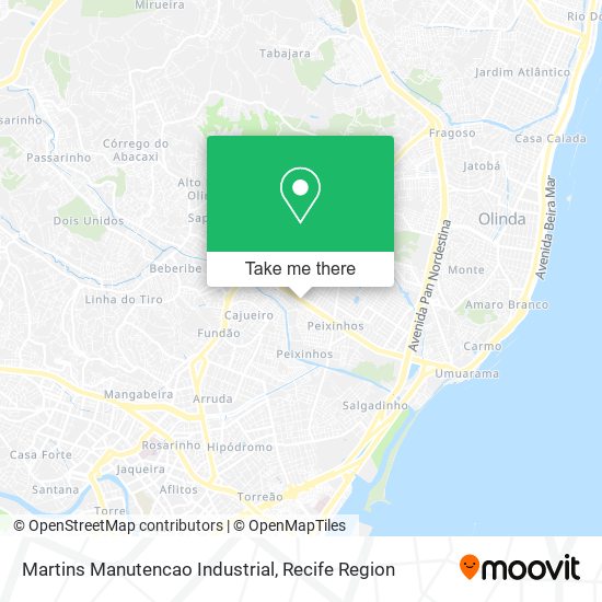 Martins Manutencao Industrial map