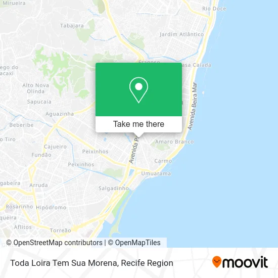 Toda Loira Tem Sua Morena map