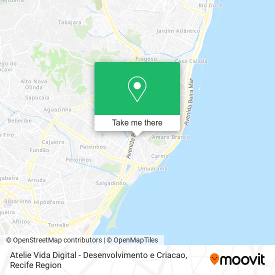 Atelie Vida Digital - Desenvolvimento e Criacao map