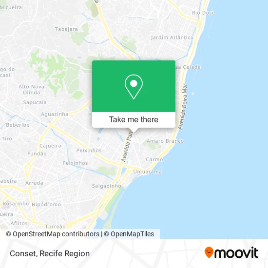 Conset map