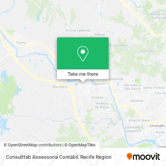 Mapa Consulttab Assessoria Contábil