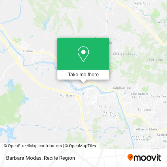 Barbara Modas map