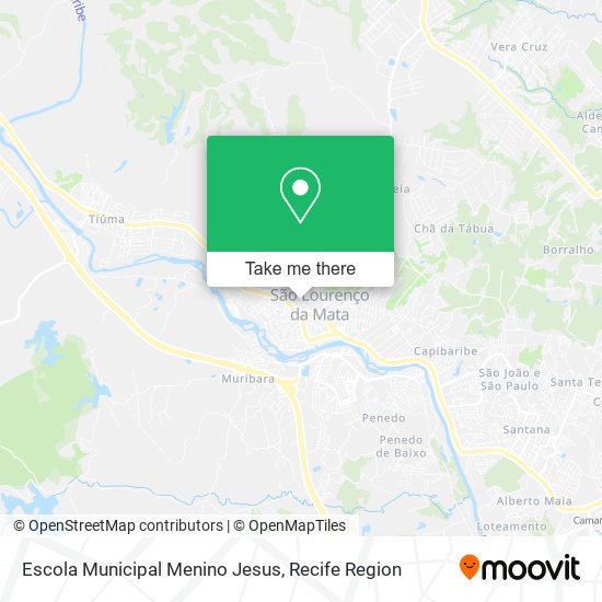 Escola Municipal Menino Jesus map