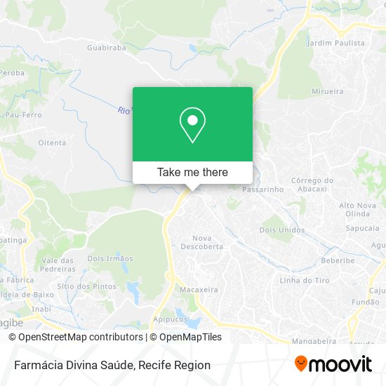 Farmácia Divina Saúde map