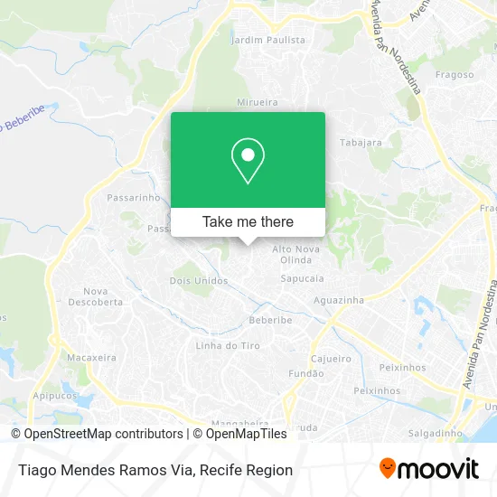 Tiago Mendes Ramos Via map