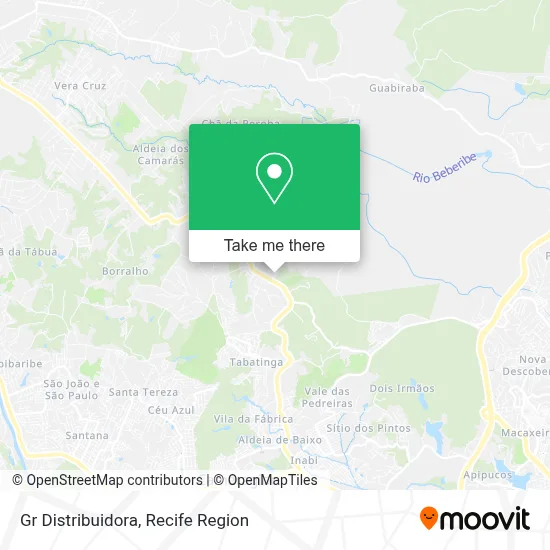 Gr Distribuidora map