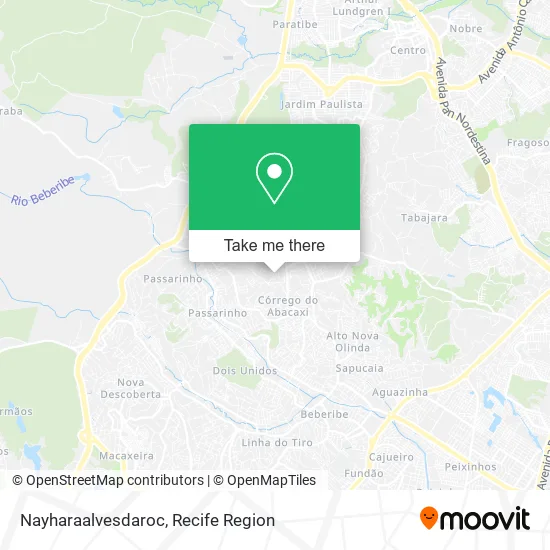 Nayharaalvesdaroc map