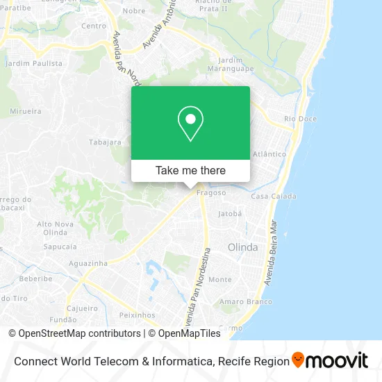 Connect World Telecom & Informatica map