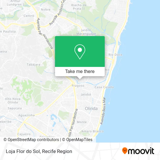 Loja Flor do Sol map