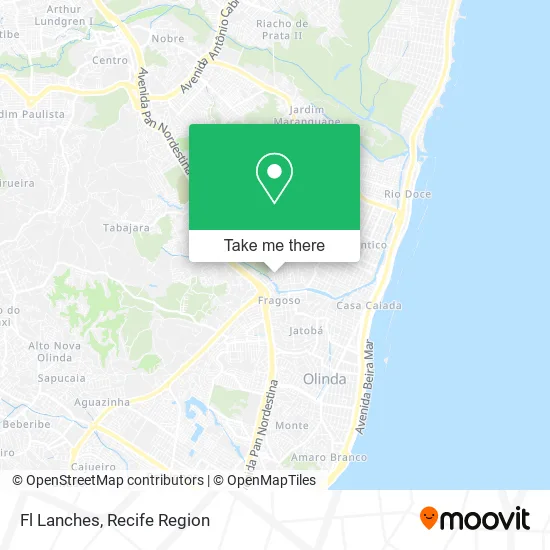 Fl Lanches map