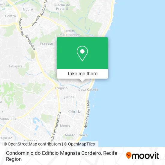 Condominio do Edificio Magnata Cordeiro map