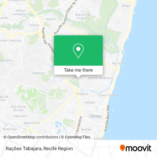 Rações Tabajara map