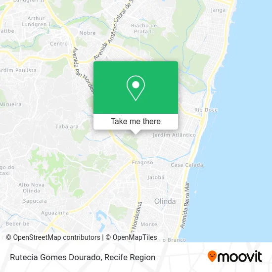 Rutecia Gomes Dourado map