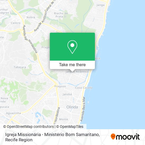 Igreja Missionária - Ministério Bom Samaritano map