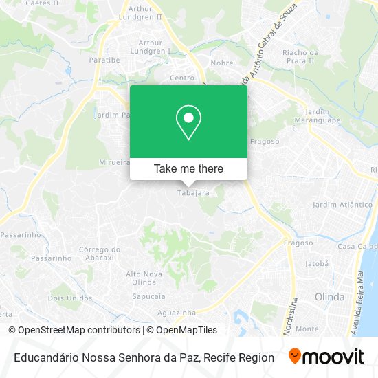 Educandário Nossa Senhora da Paz map