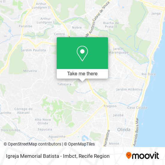 Igreja Memorial Batista - Imbct map