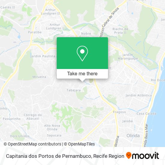 Capitania dos Portos de Pernambuco map