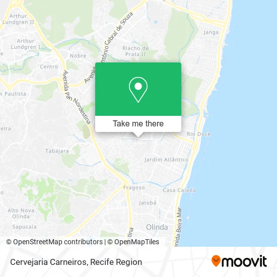Cervejaria Carneiros map