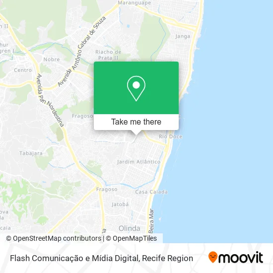 Flash Comunicação e Mídia Digital map