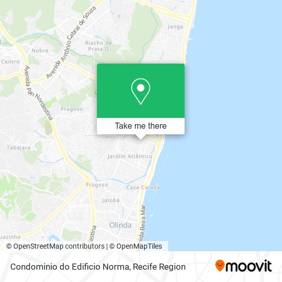 Condominio do Edificio Norma map