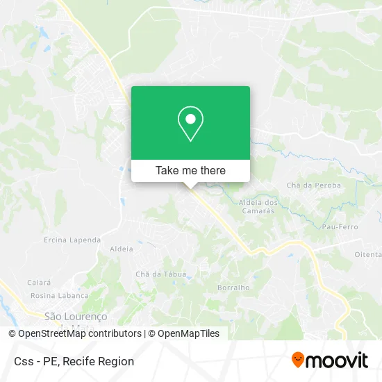 Css - PE map
