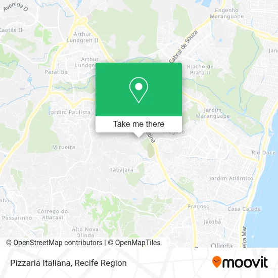 Pizzaria Italiana map