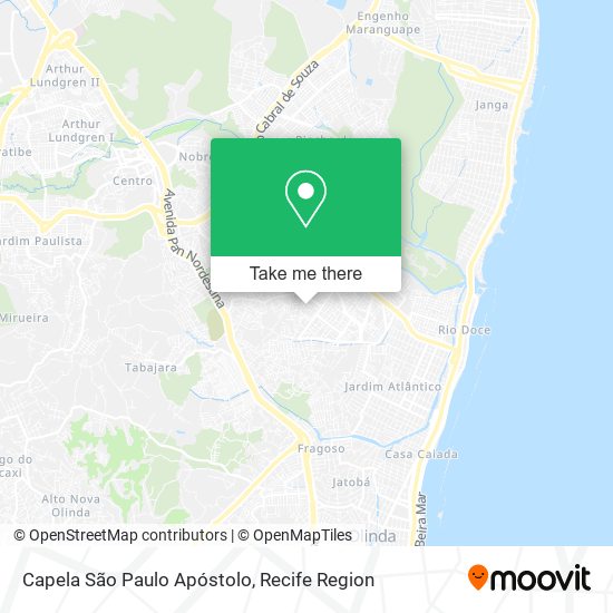 Capela São Paulo Apóstolo map