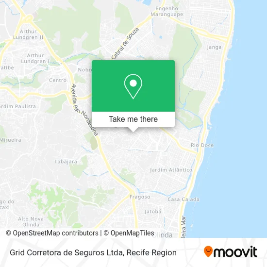 Grid Corretora de Seguros Ltda map