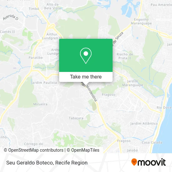 Seu Geraldo Boteco map