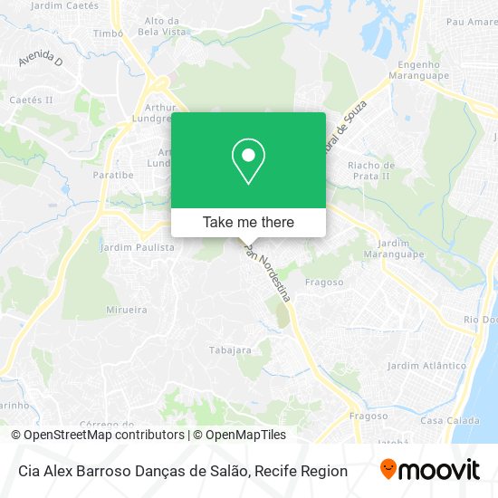 Cia Alex Barroso Danças de Salão map