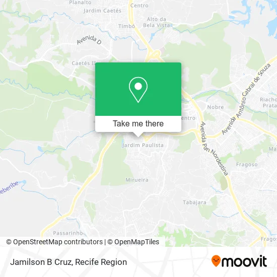 Jamilson B Cruz map