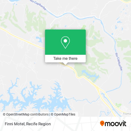 Finni Motel map