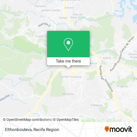 Elthonbouleva map