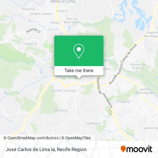 José Carlos de Lima la map