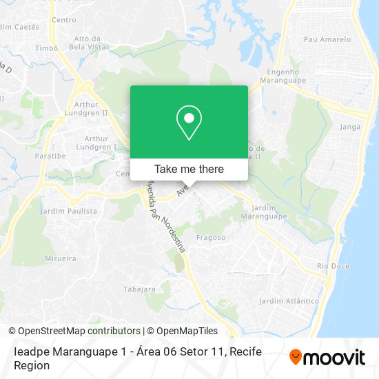 Ieadpe Maranguape 1 - Área 06 Setor 11 map