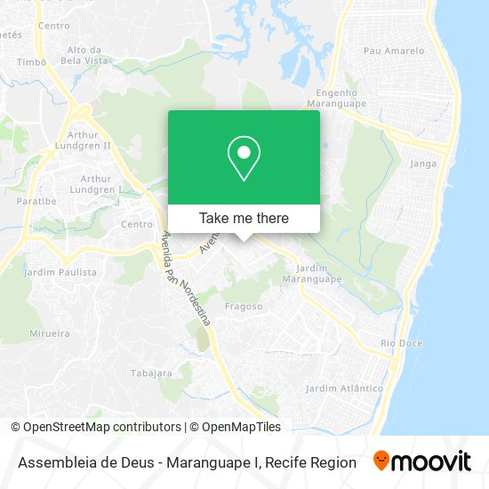 Assembleia de Deus - Maranguape I map