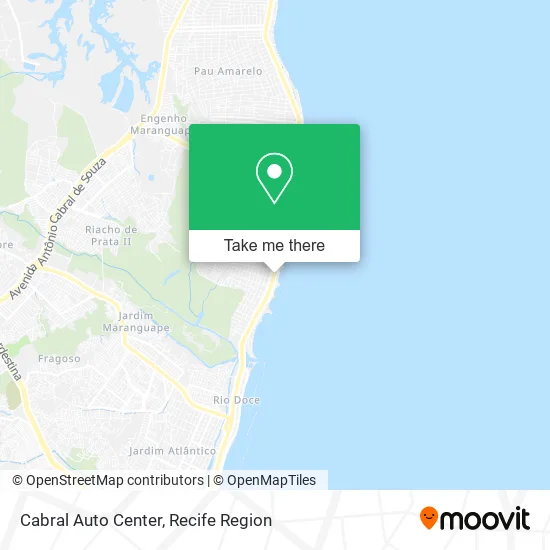 Cabral Auto Center map