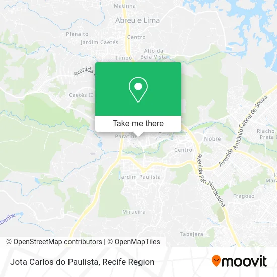 Jota Carlos do Paulista map