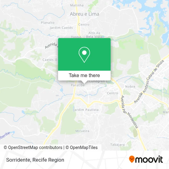 Sorridente map