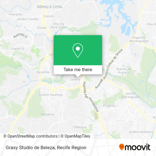 Grasy Studio de Beleza map