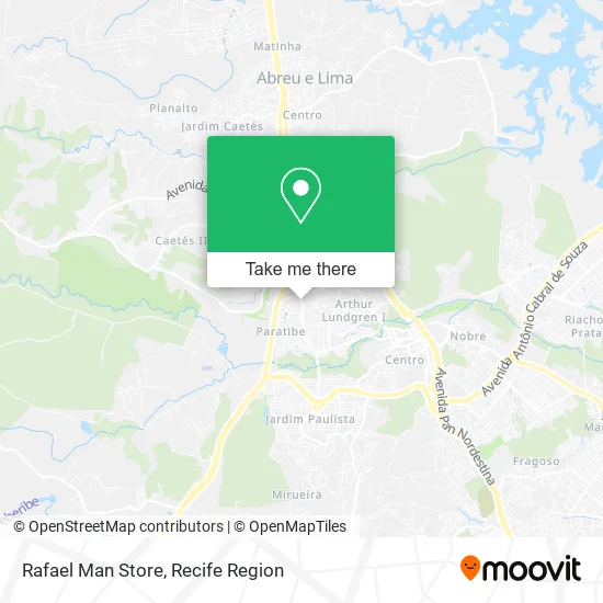 Rafael Man Store map