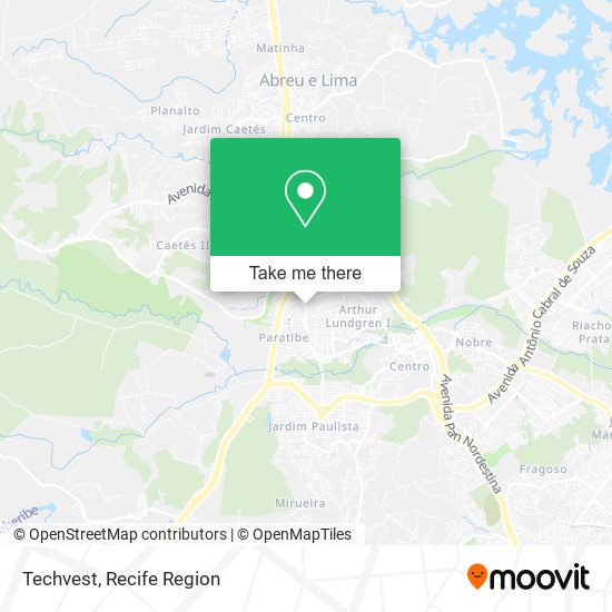 Techvest map