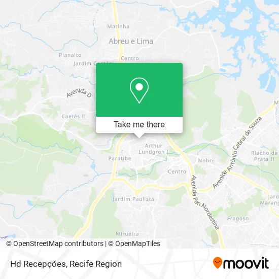 Hd Recepções map