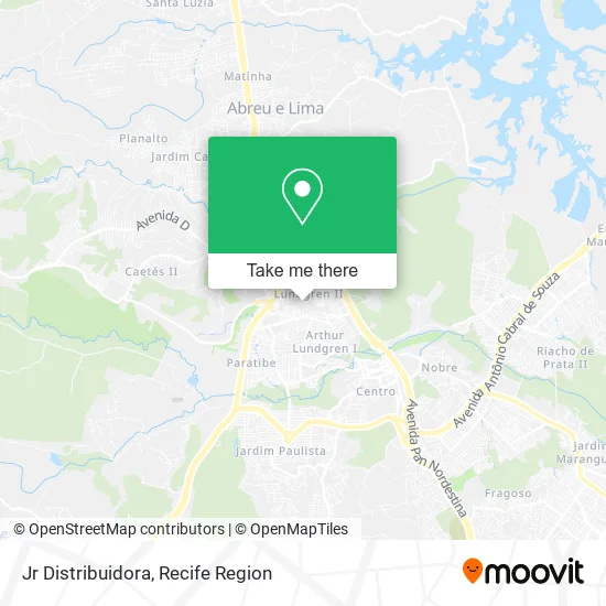 Jr Distribuidora map