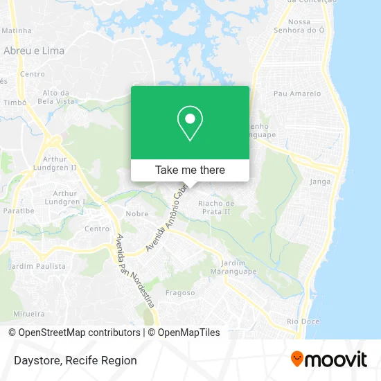 Daystore map