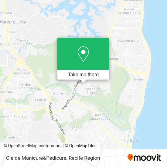 Cleide Manicure&Pedicure map