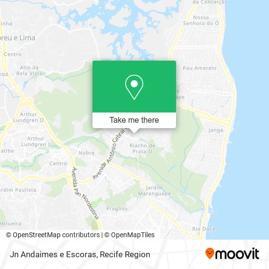 Jn Andaimes e Escoras map